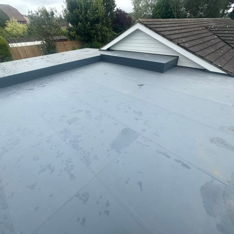 Durable flat roof construction for house extensions Southampton.